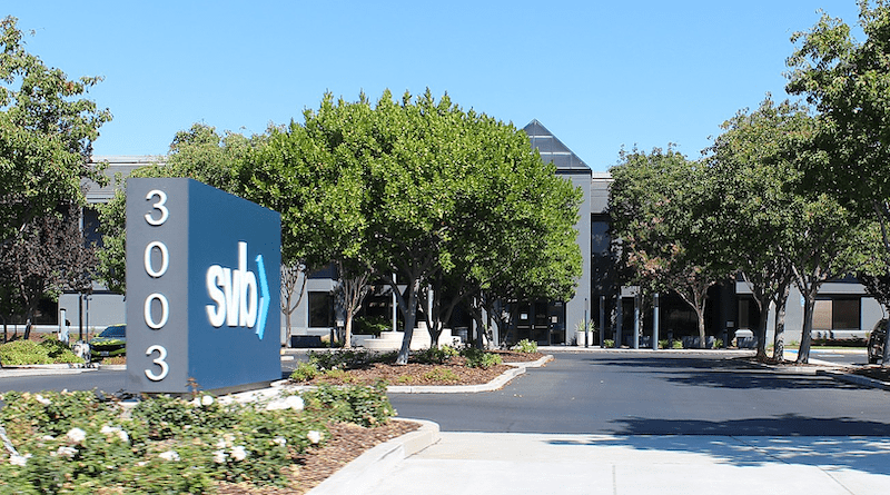 Former headquarters of Silicon Valley Bank. Photo Credit: Coolcaesa, Wikipedia Commons