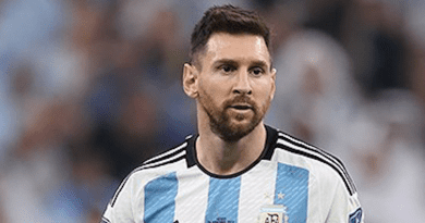 Lionel Messi playing for Argentina at the 2022 FIFA World Cup. Photo Credit: Tasnim News Agency, Wikipedia Commons