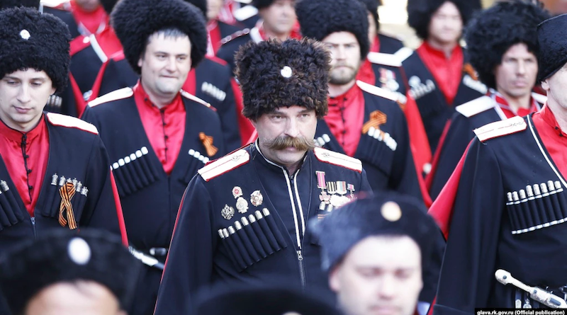 File photo of Cossack soldiers. Photo Credit: RFE/RL