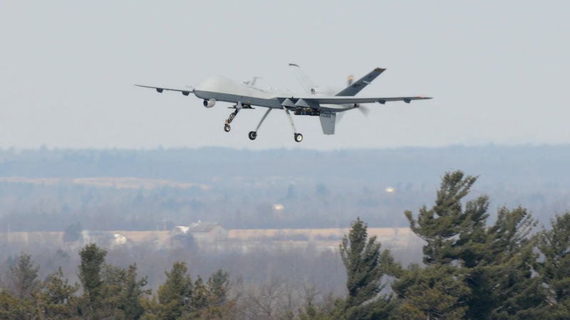 File photo of an MQ-9 drone. Photo Credit: Air Force Tech. Sgt. Ricky Best