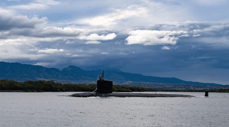 File photo of the Virginia-class fast-attack submarine USS Missouri. Photo Credit: Navy Chief Petty Officer Amanda R. Gray