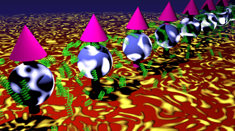 Illustration of open quantum systems and non-Hermitian topology by Jose Lado, Aalto University. CREDIT: Jose Lado