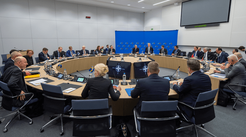 NATO Secretary General hosts meeting of senior officials from Turkey, Finland and Sweden. Photo Credit: NATO