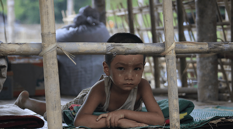 A young boy in Myanmar. Photo Credit: DMG