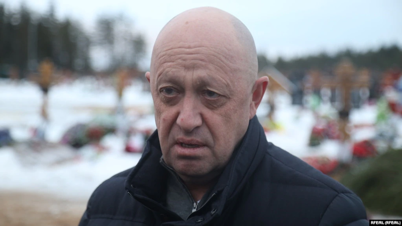 File photo of Wagner founder Yevgeny Prigozhin. Photo Credit: RFE/RL