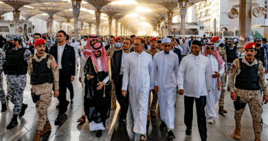 Malaysia's Prime Minister Anwar Ibrahim in Medina, Saudi Arabia. Photo Credit: Malaysia PM Office