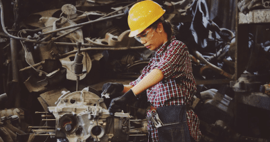 woman factory manufacturer manufacturing