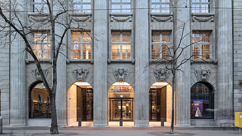 UBS headquarters in Zurich, Switzerland. Photo Credit: UBS