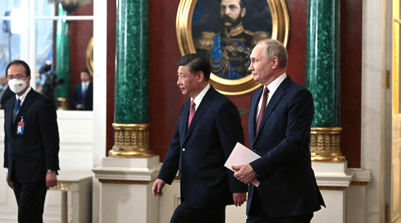 President of China Xi Jinping with Russian President Vladimir Putin. Photo Credit: Kremlin.ru