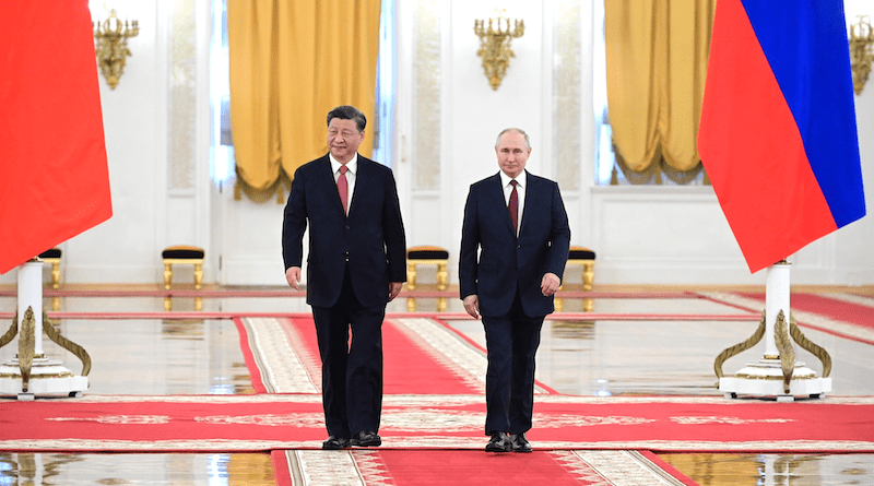 China's President Xi Jinping with Russia's President Vladimir Putin. Photo Credit: Kremlin.ru