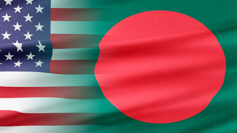 flags United States Bangladesh