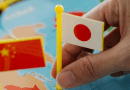China Japan Flags