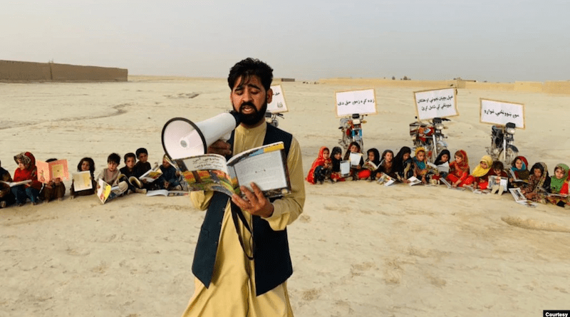 Matiullah Wesa, Afghan educational activist. Photo Credit: VOA