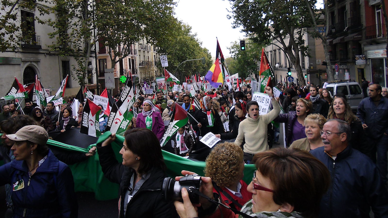 File photo of Western Sahara protests in Madrid, Spain. Photo Credit: Cristianrodenas, Wikipedia Commons
