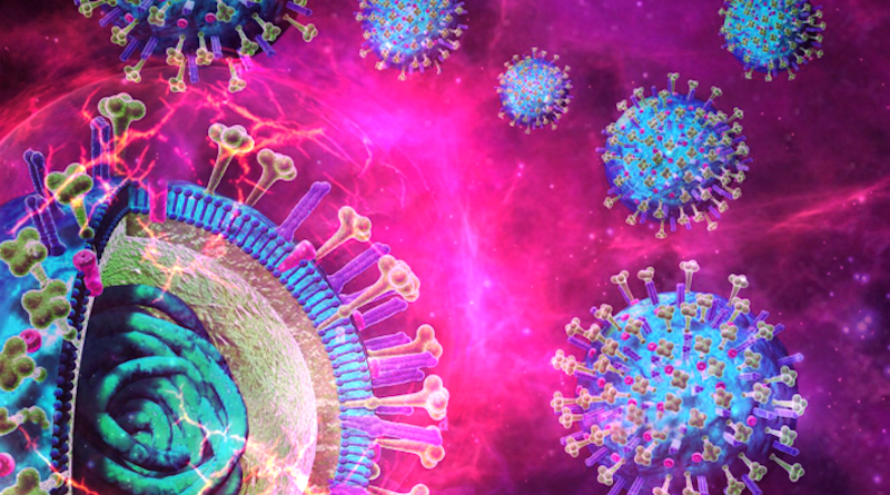 The viral protein that allows flu viruses to enter cells is hemagglutinin. St. Jude scientists found that a mutation that destabilizes hemagglutinin likely makes the vaccine a poorer match to circulating viruses. CREDIT: St. Jude Children's Research Hospital