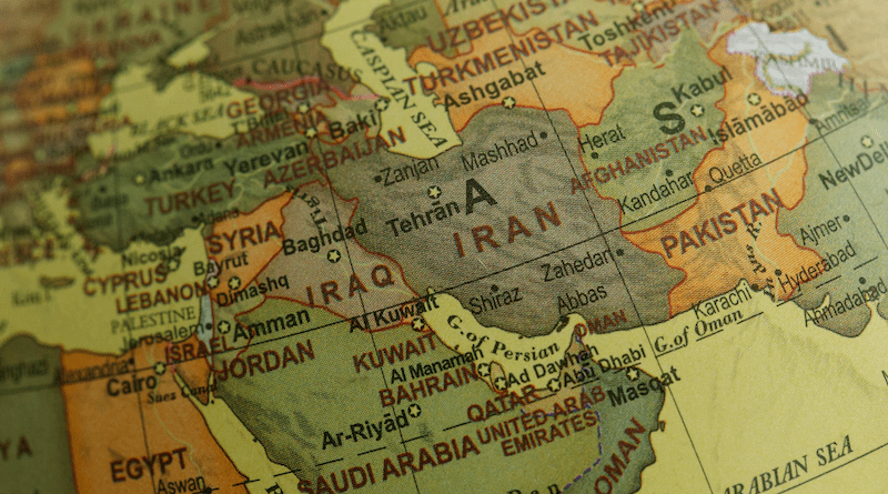 Map Middle East Iran Saudi Aabia Iraq Pakistan Afghanistan Turkey Turkmenistan