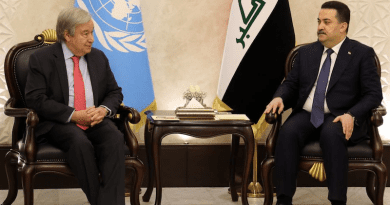 UN Secretary-General António Guterres meets Iraq's Prime Minister in Baghdad. Photo Credit: UNAMI/Sarmad Al-Safy