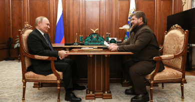 Russia's President Vladimir Putin with the Head of the Chechen Republic Ramzan Kadyrov. Photo Credit: Kremlin.ru
