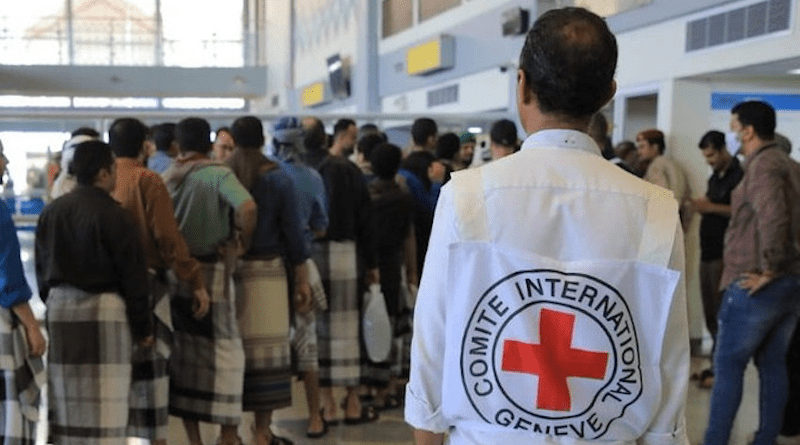 The three-day operation is the most significant prisoner exchange in Yemen since both sides freed more than 1,000 detainees in October 2020. (Twitter: @ICRC)