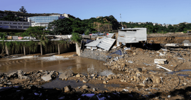 The floods that impacted Durban in April 2022 were the most catastrophic yet, recorded in KwaZulu-Natal. Credit: Chante Shatz.