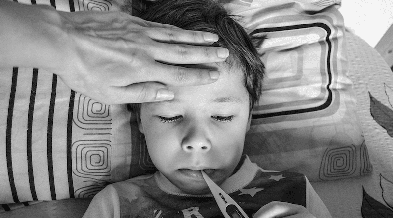 Thermometer Fever Temperature Hurts Kids Child