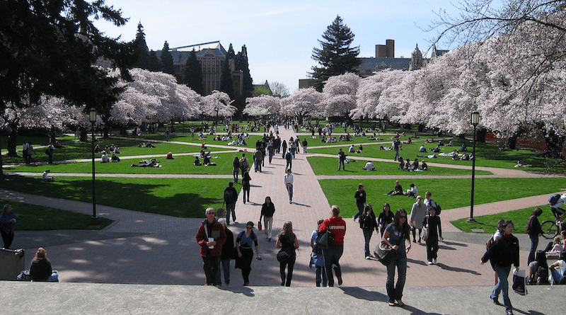 The University of Washington. Photo Credit: Punctured Bicycle, Wikipedia Commons