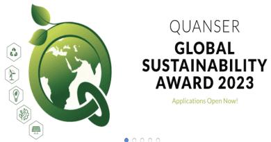 Quanser Global Sustainability Award