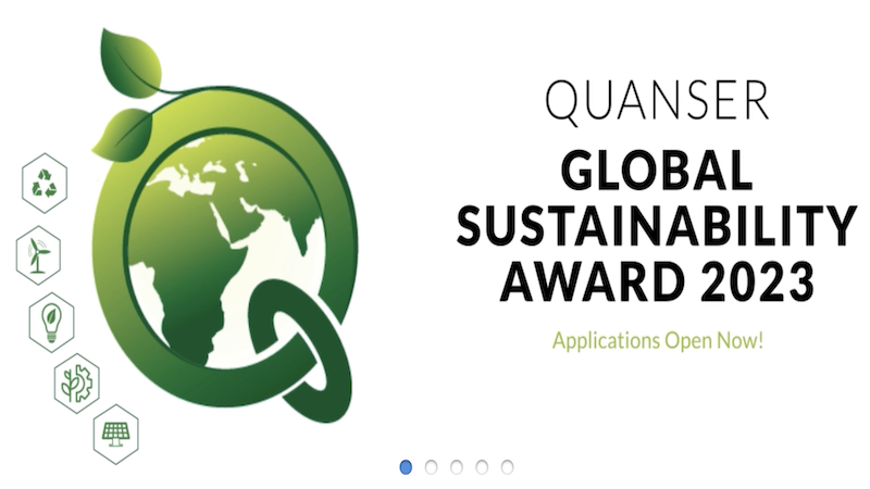 Quanser Global Sustainability Award