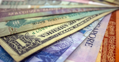 Money Dollar Banknotes Currency Notes Multi Country Currency Currency