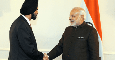 Ajay Banga with India's Prime Minister Narendra Modi. Photo Credit: PM India