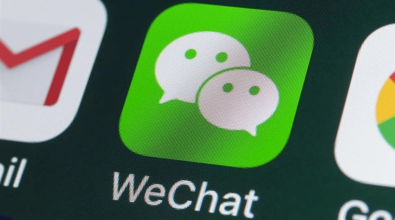 WeChat social media