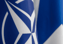 Flags of NATO and Finland. Photo Credit: NATO