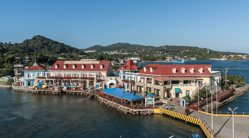 Roatan Honduras Port Water Sea Travel Tourism