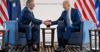 Australia's Prime Minister Anthony Albanese with US President Joe Biden in Japan at G7 Summit. Photo Credit: The White House