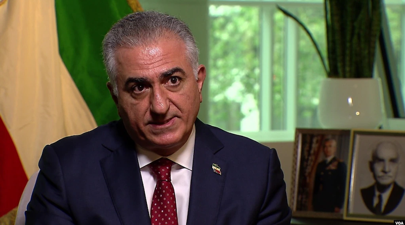 Exiled Iranian Crown Prince Reza Pahlavi Photo Credit: VOA