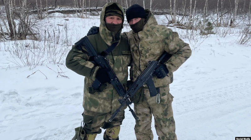 Redut fighters do some of their training at a military-intelligence training facility near the southwestern Russian city of Tambov. Photo Credit: RFE/RL