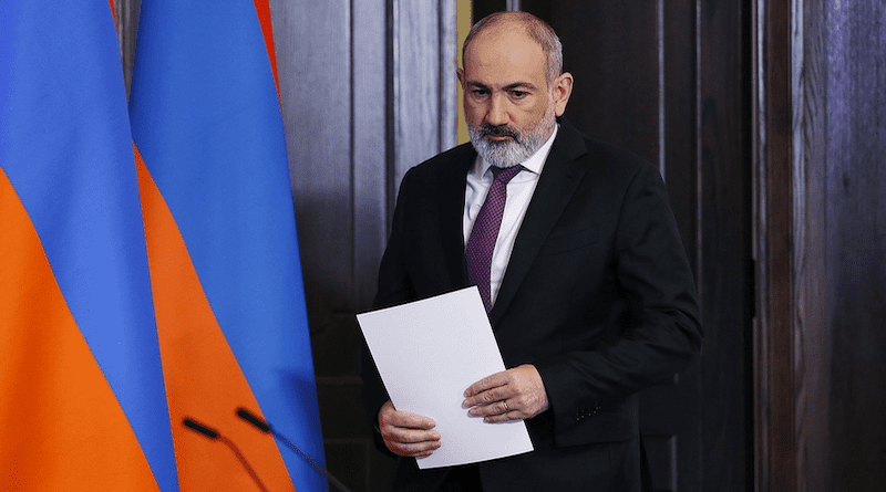 Armenia's Prime Minister Nikol Pashinyan. Photo Credit: Primeminister.am