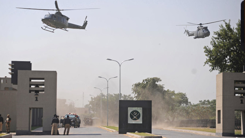 File photo of Pakistan's General Headquarters (GHQ) in Rawalpindi. Photo Credit: AN