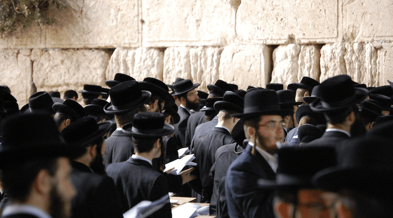 Hasidic Jews Judaism Jewish Wailing Wall Jerusalem