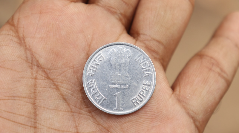 india rupees coin one money