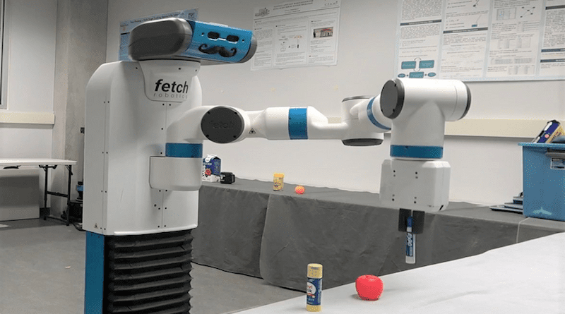 Fetch, the robot used in the research CREDIT: University of Waterloo