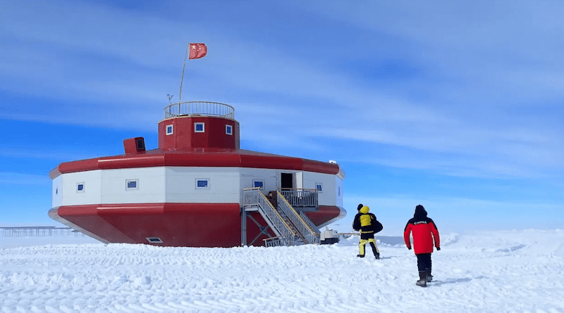 China’s Taishan station in Antarctica. Photo: Handout