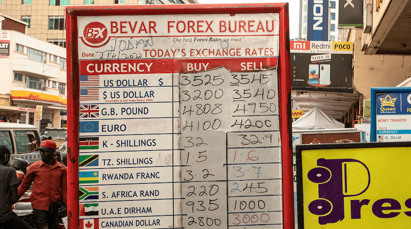 Foreign exchange rates of African currencies. Photo Credit: Esther Ruth Mbabazi/IMF Photos (photo cropped)