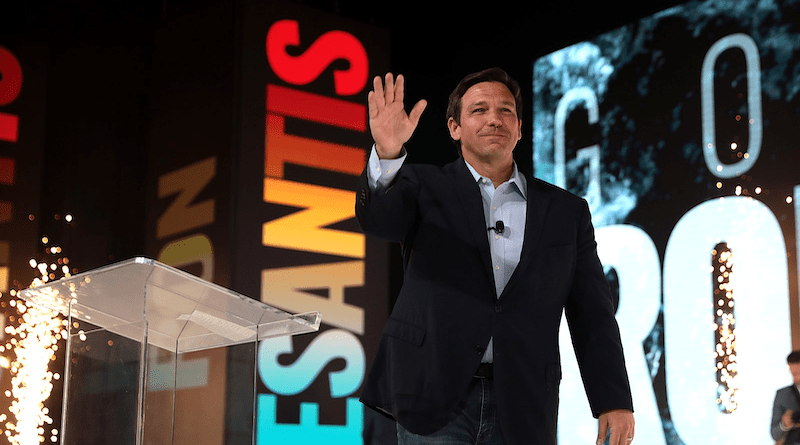 File photo of Ron DeSantis. Photo Credit: Gage Skidmore, Wikipedia Commons