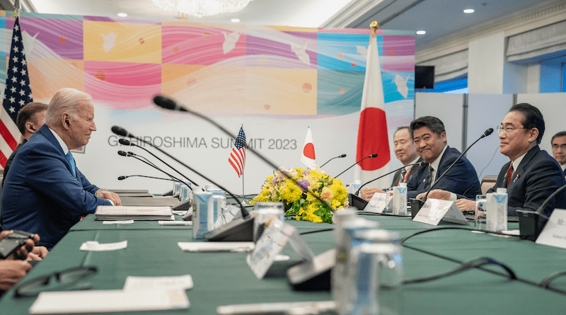 US President Joe Biden with Japan's Prime Minister Fumio Kishida. Photo Credit: The White House/Twitter