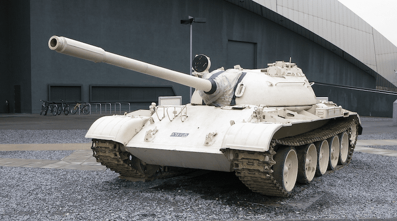 File photo of a Russian T-55 tank. Photo Credit: John Harwood, Wikipedia Commons