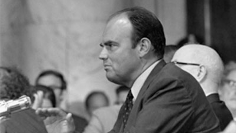 John Ehrlichman. Photo Credit: US Senate