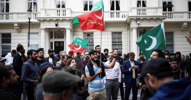 Protest in Pakistan. Photo Credit: Tasnim News Agency