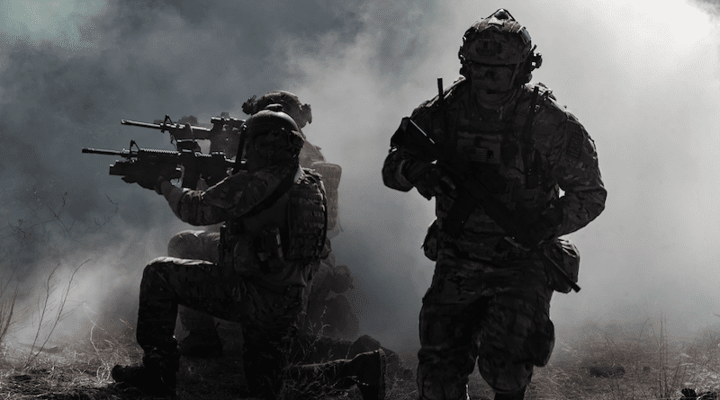 Special operators engage enemies during a training scenario in Arizona. Photo Credit: DOD