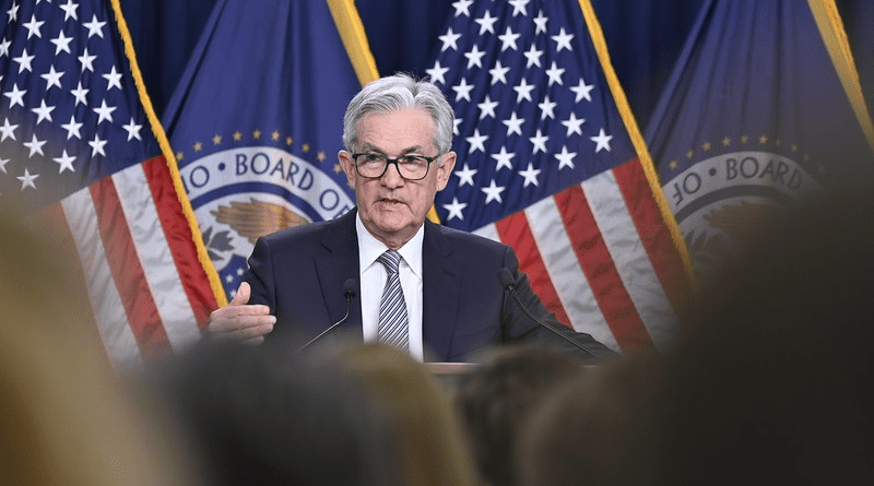 US Federal Reserve Chairman Jerome Powell. Photo Credit: Federalreserve / Flickr